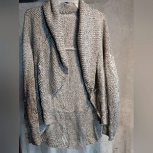 Grey Knit Cardigan